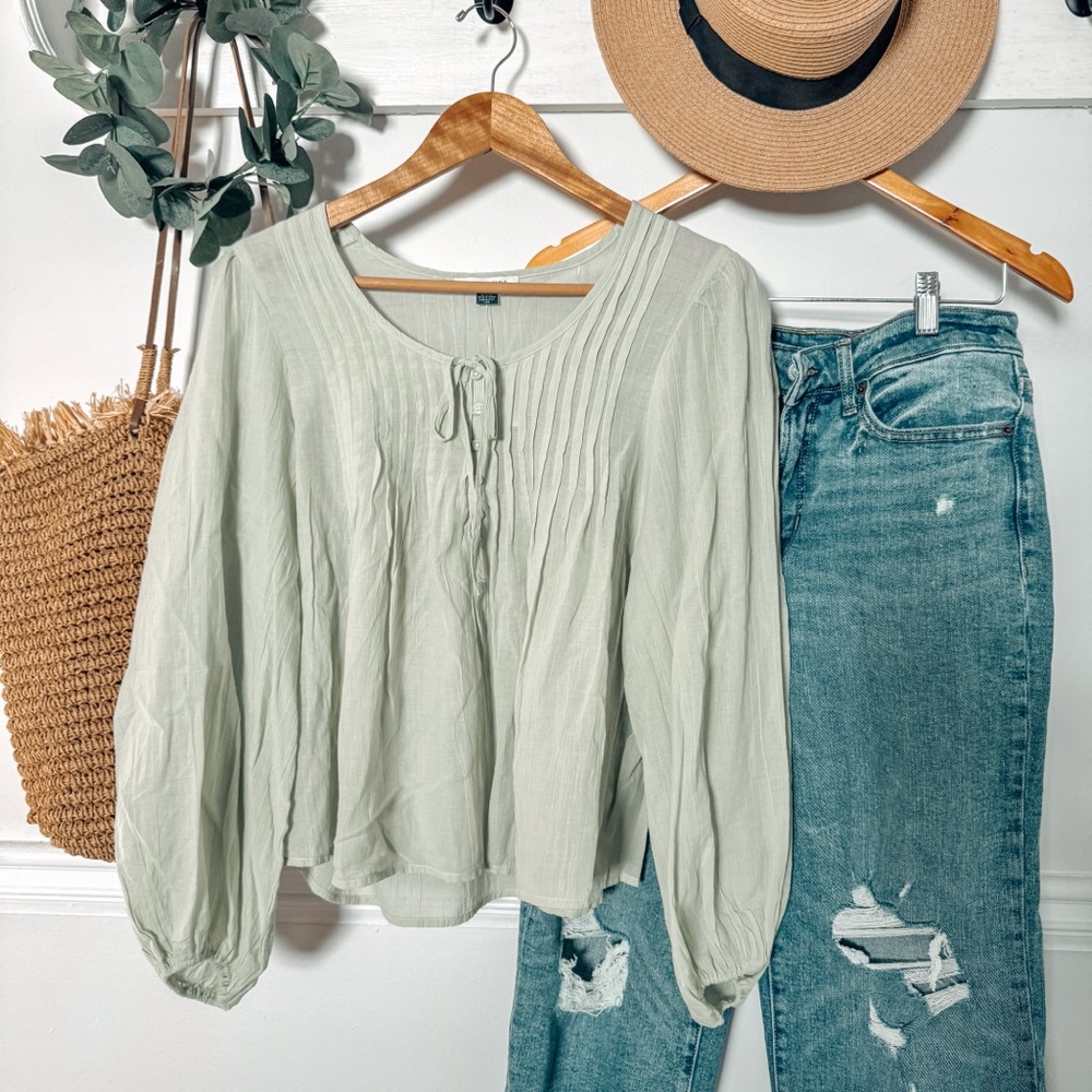 AEO Peasant Blouse